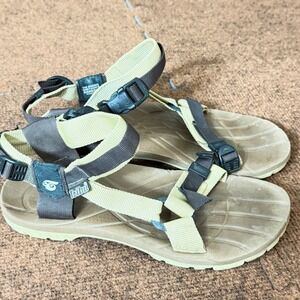 Tribu Mens Contoured Outdoor‎ Hiking Sandals Tan Brown Strappy Size 7 US